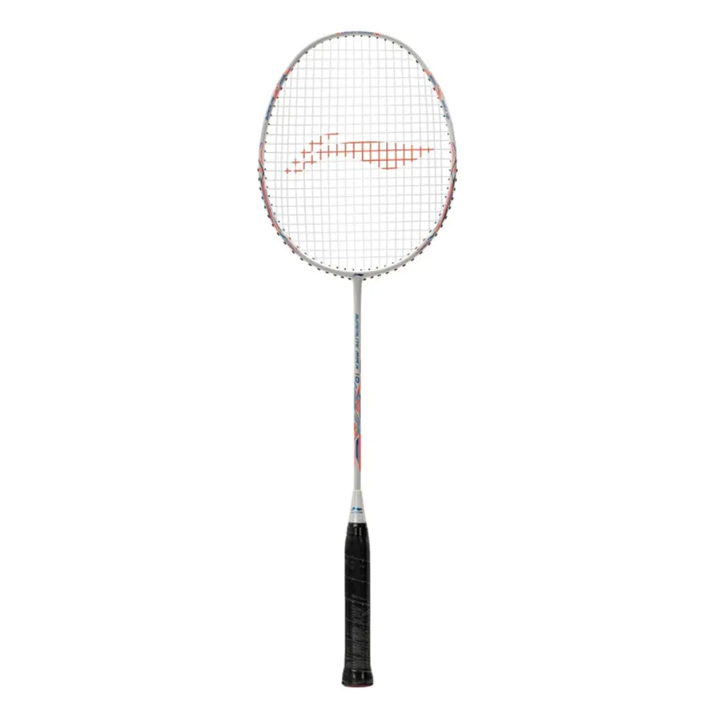 Li-Ning G-Force Superlite Max 10 Strung Badminton Racquet (White/Blue/Orange)