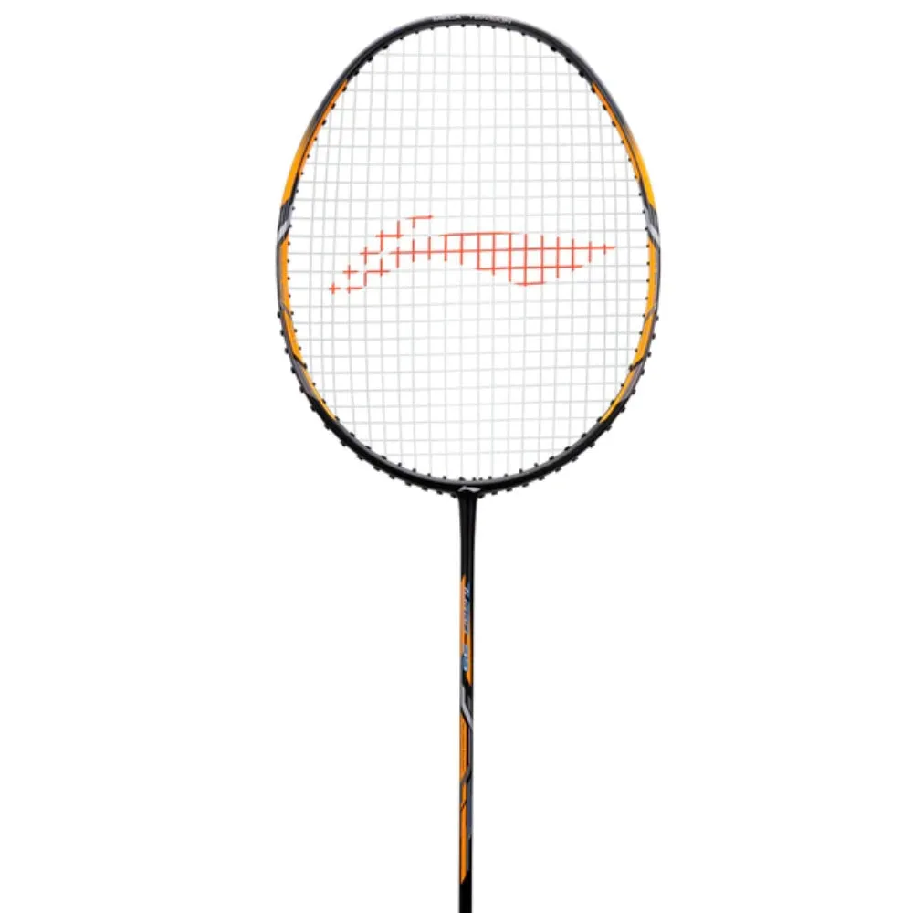 LI-NING Turbo 99 Strung Badminton Racquet (Black/Gold)