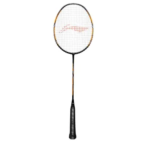 LI-NING Turbo 99 Strung Badminton Racquet (Black/Gold)