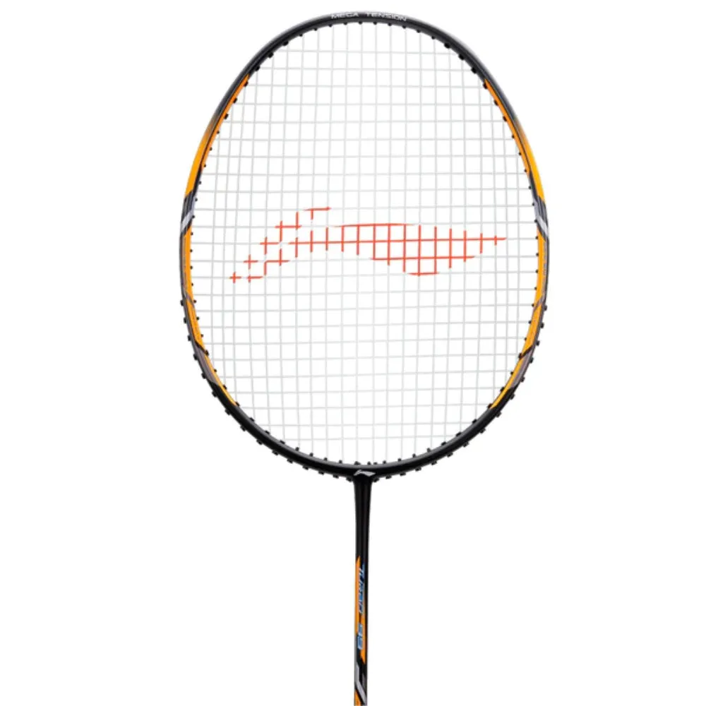 LI-NING Turbo 99 Strung Badminton Racquet (Black/Gold)