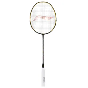 Li-Ning Wind Lite 900 II Strung Badminton Racquet (Black/Gold)