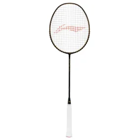 Li-Ning Wind Lite Stealth Strung Badminton Racquet (Black)