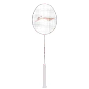 Li-Ning Windstorm 79 H Unstrung Badminton Racquet (White/Red)