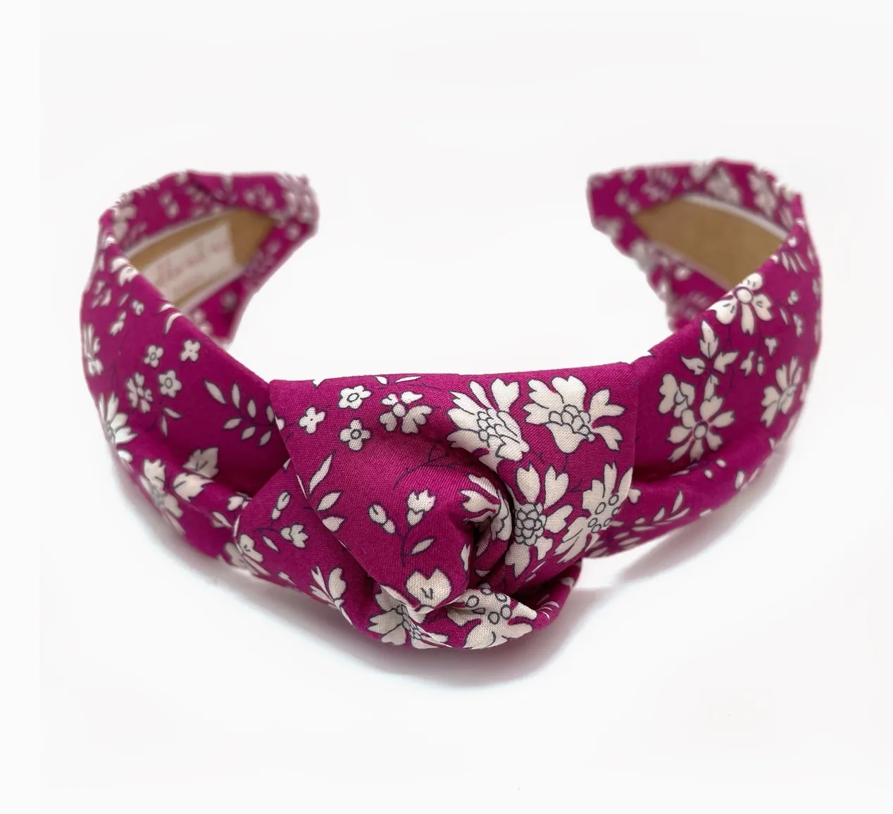 Liberty Knot Headband ? Berry Pink