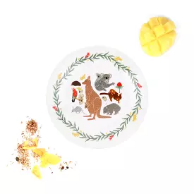 Love Mae Porcelain Plate - Australiana Christmas ** Pick Up Instore Only **