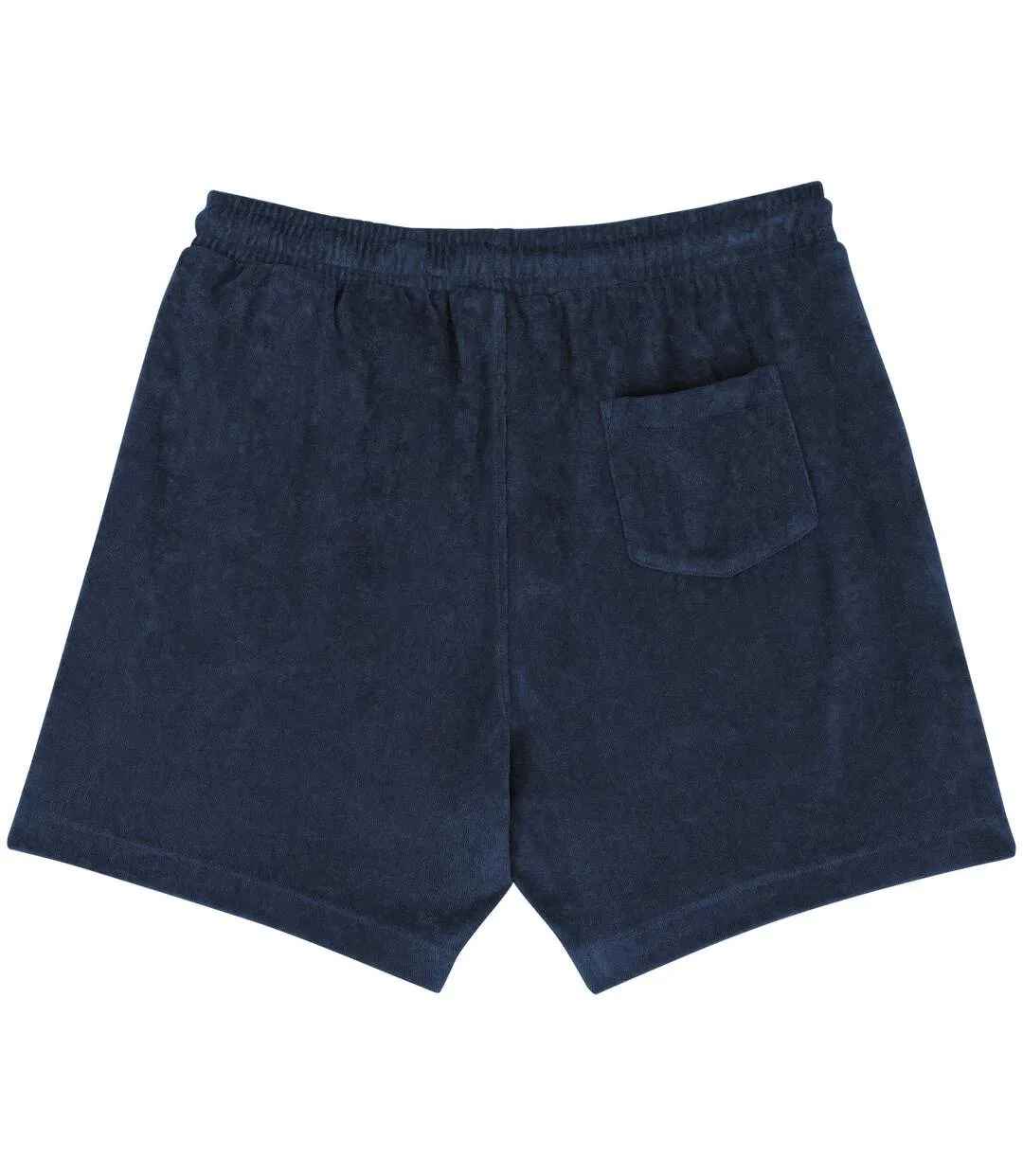 Mens terry towel shorts navy Native Spirit