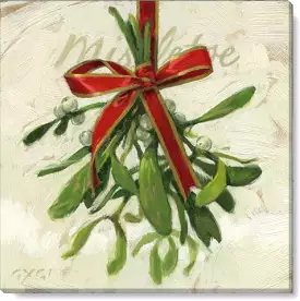 Mistletoe Giclee Wall Art