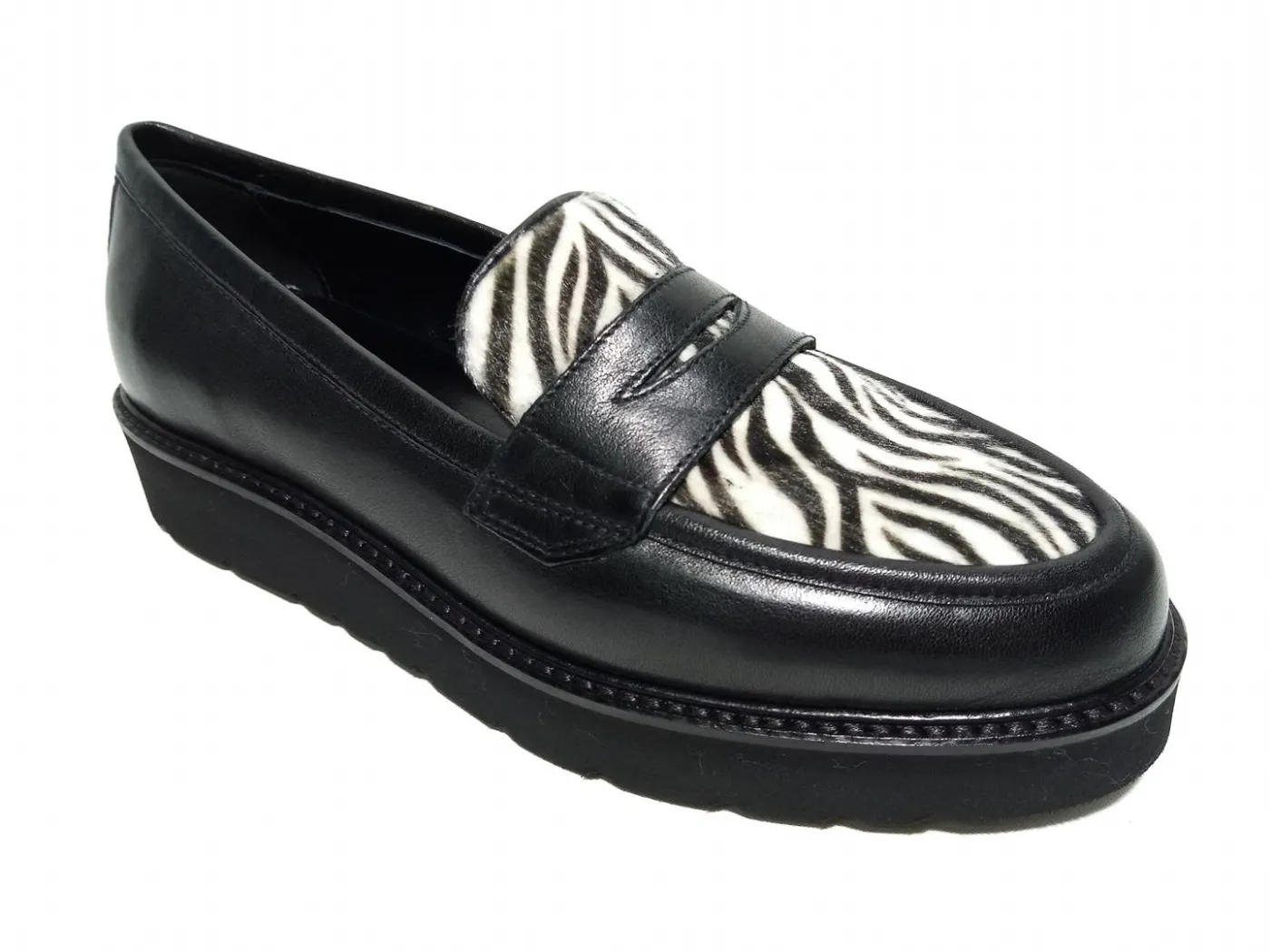 MOCASSINO NERO GIARDINI DONNA SAGAR DECO NERO I013142D/100