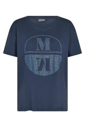 Mos Mosh - Vicci O-SS Tee Big Dipper Blue