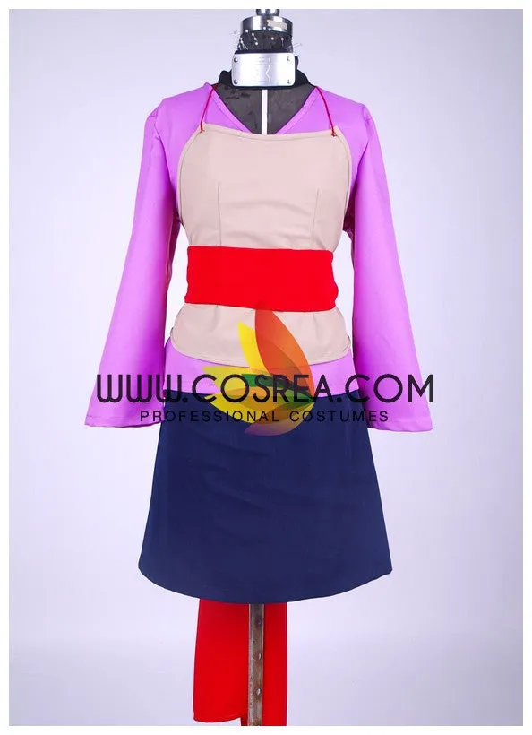 Naruto Temari Uniform Fabric Version Cosplay Costume