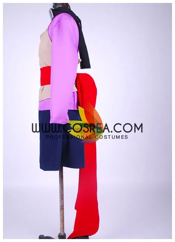 Naruto Temari Uniform Fabric Version Cosplay Costume