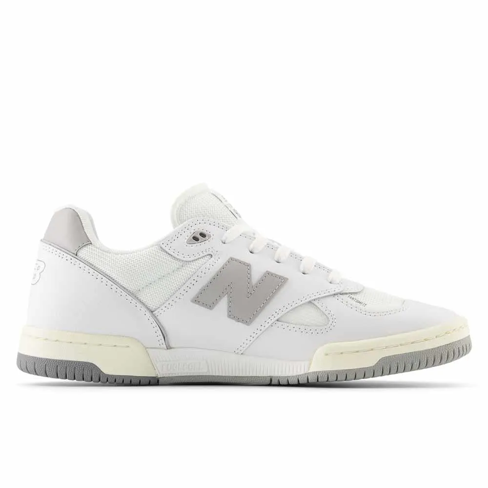 New Balance Numeric  Tom Knox 600 White Rain Cloud Skate Shoes