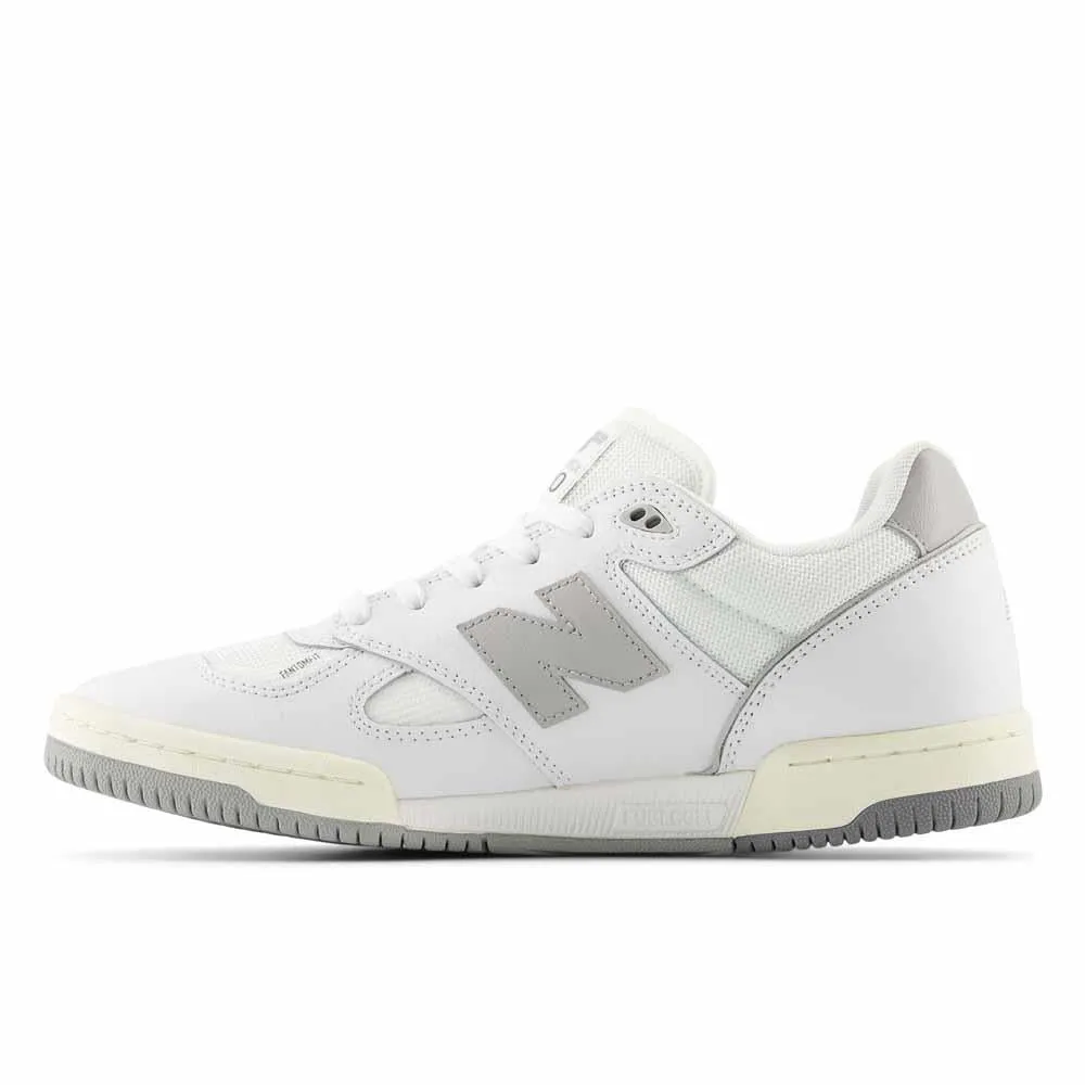 New Balance Numeric  Tom Knox 600 White Rain Cloud Skate Shoes