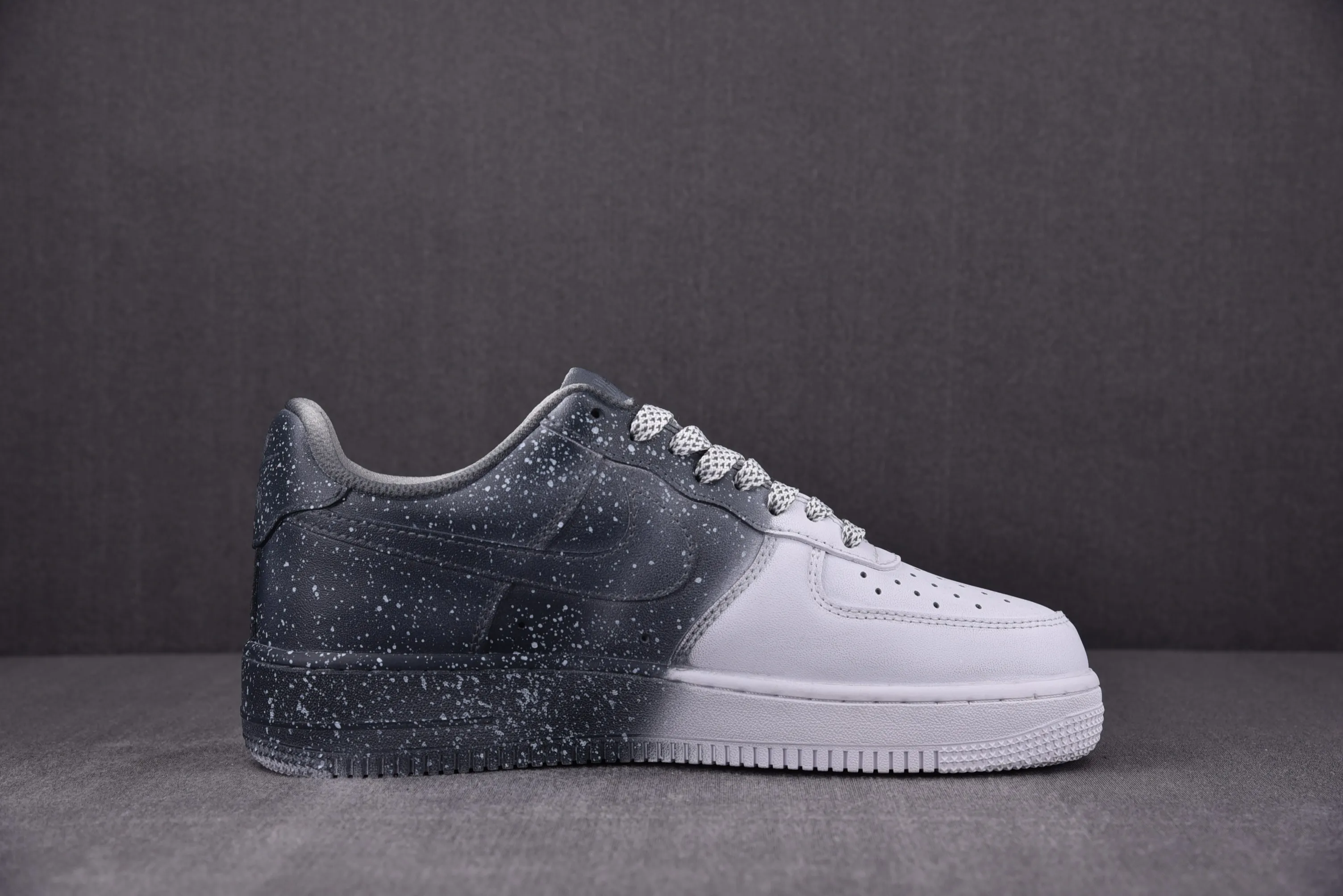 Nike Air Force 1 Low Dip Dye Reflective Chrome Hearts