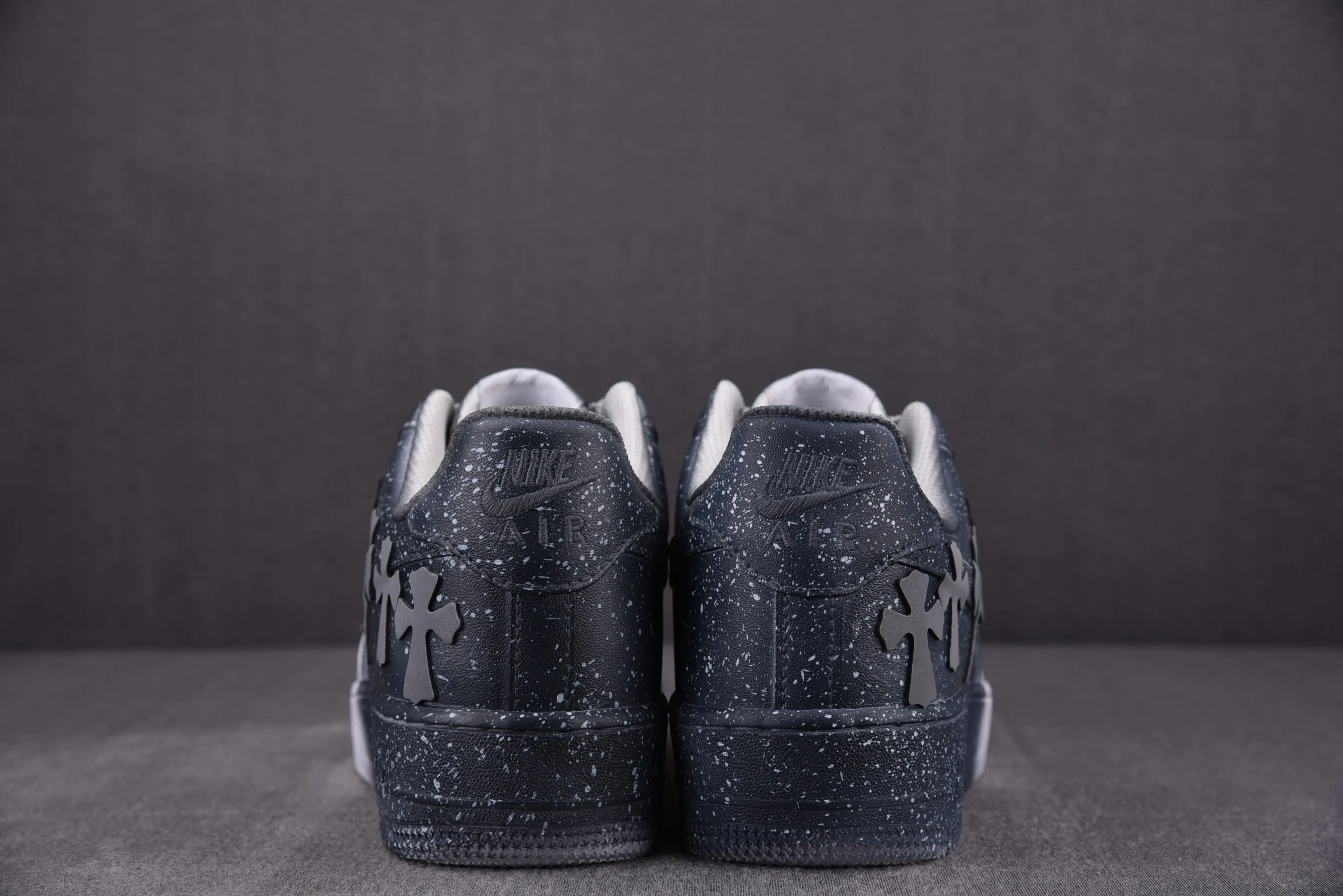 Nike Air Force 1 Low Dip Dye Reflective Chrome Hearts