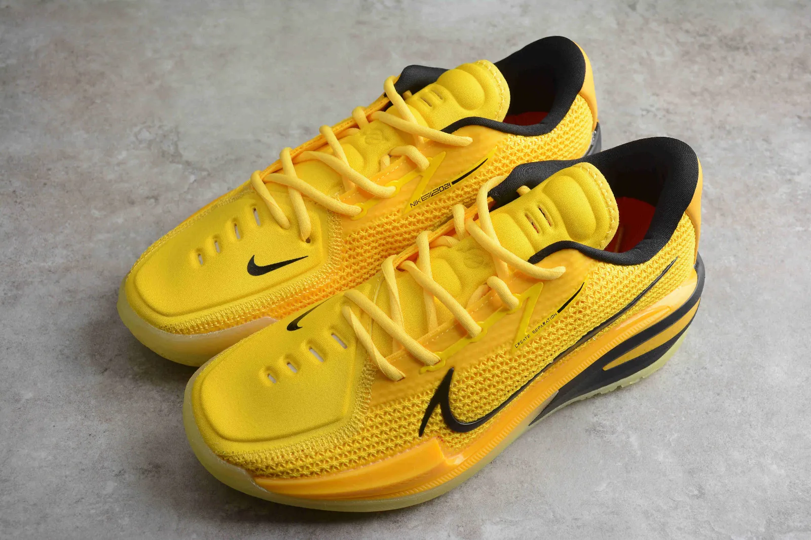 Nike Air Zoom GT Cut EP Yellow Black Brown Jaune Noir Brun CZ0175-701