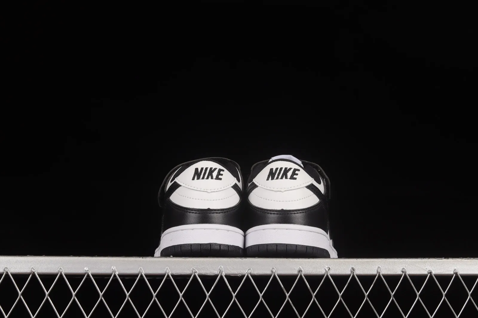 Nike SB Dunk Low Pro Black White Kids Shoes CW1590-105