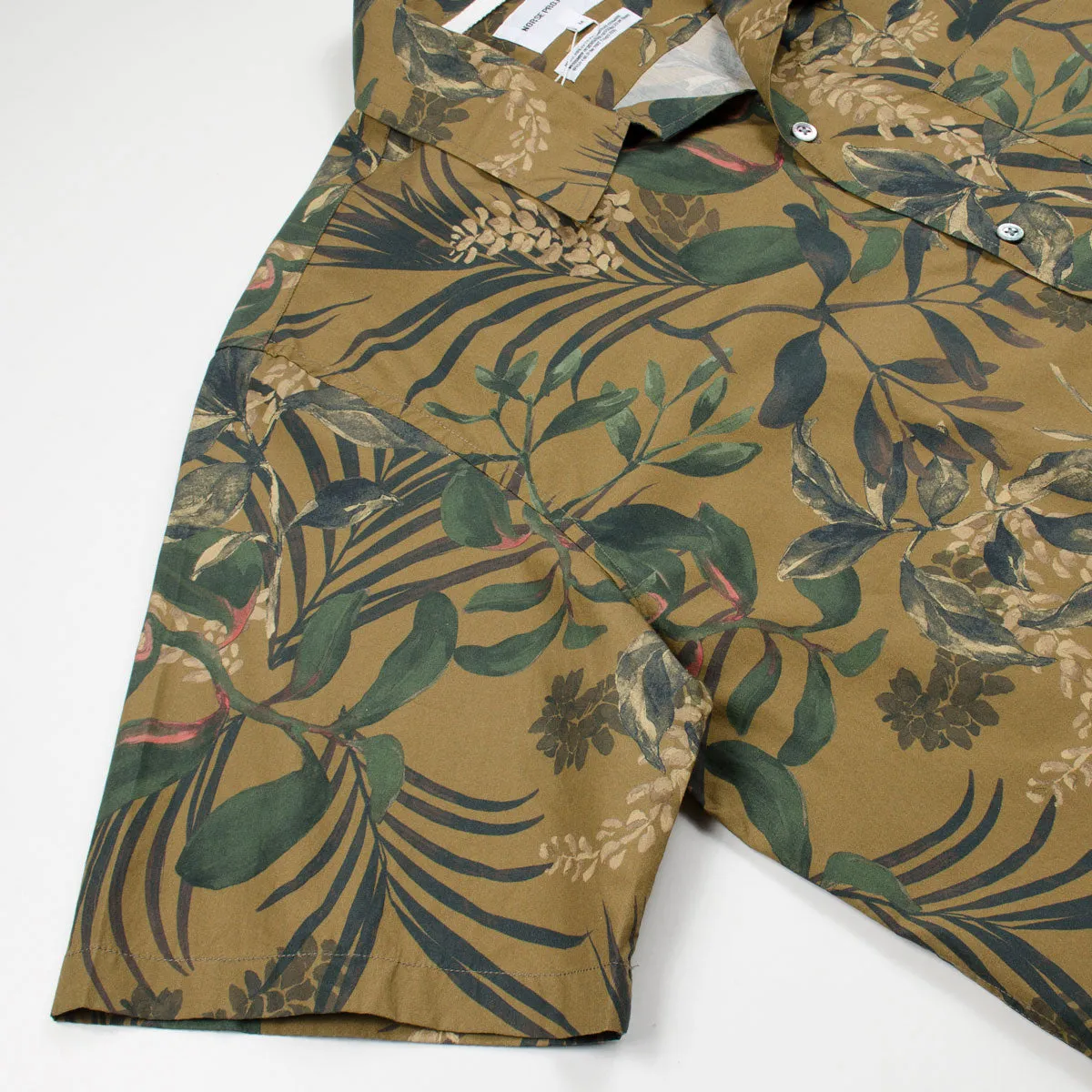 Norse Projects - Carsten Print Hawaiian Shirt - Russet