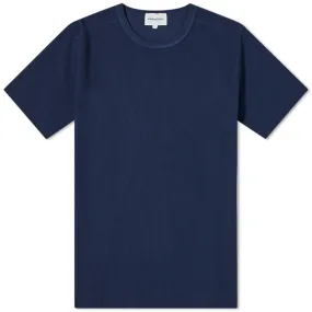 Norse Projects Johannes Compact Waffle T-ShirtNavy