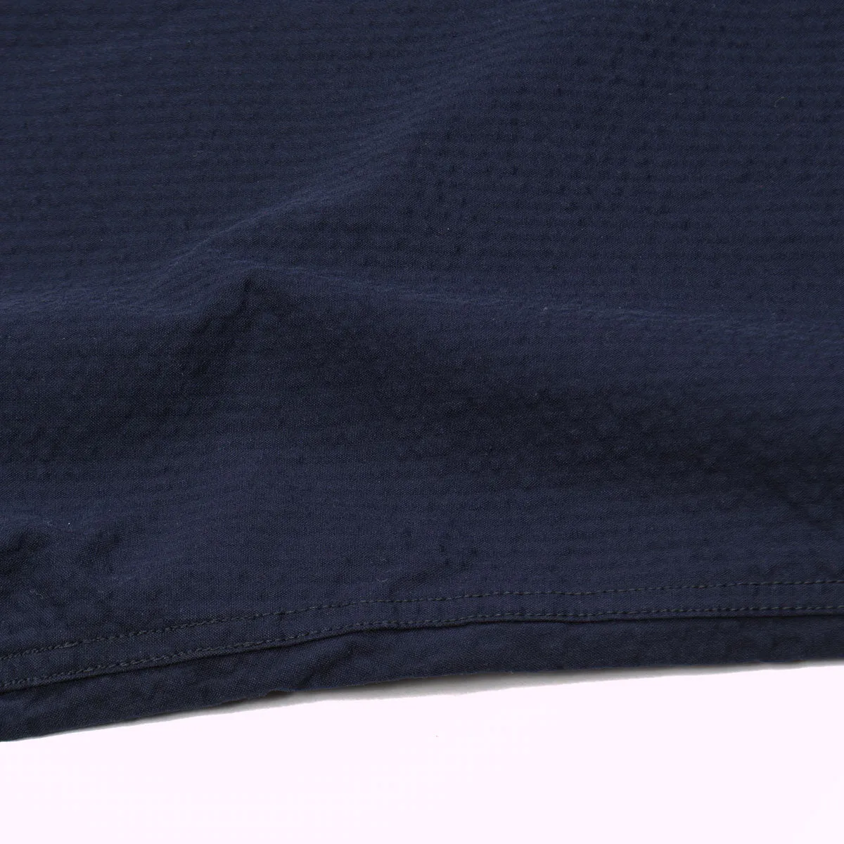 Norse Projects - Osvald Seersucker SS Shirt - Dark Navy