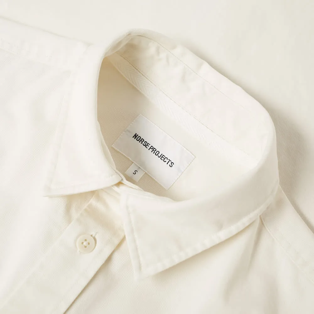 Norse Projects Villads Twill ShirtEcru