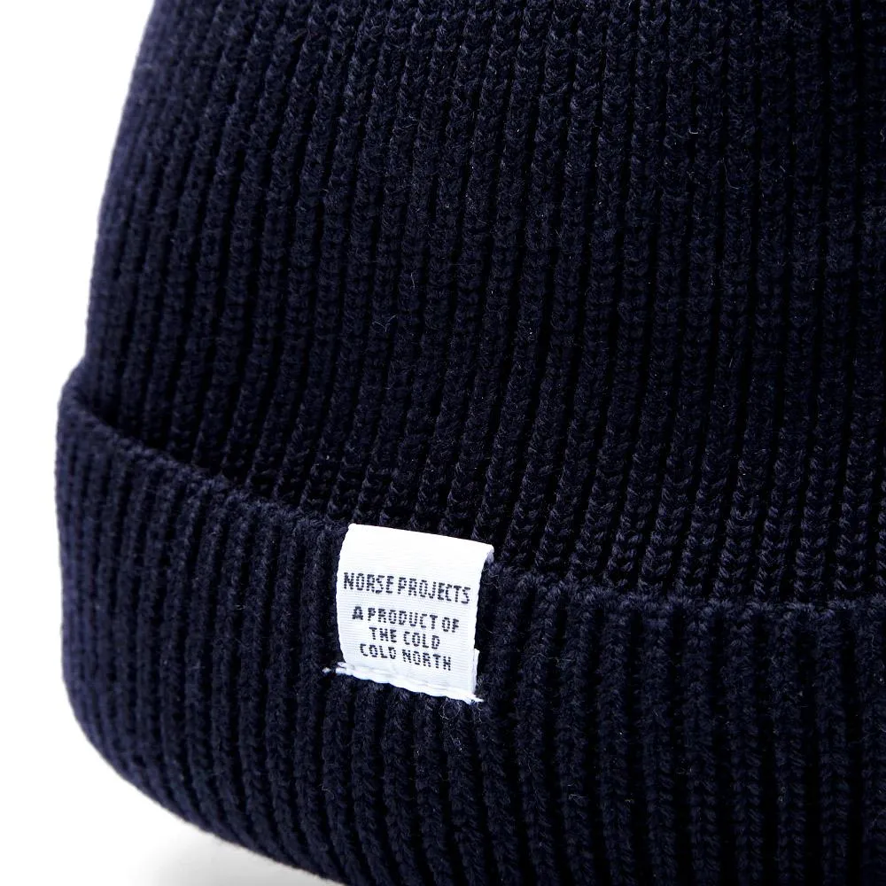 Norse Projects Watch BeanieDark Navy