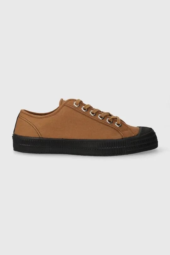 Novesta plimsolls men's brown color