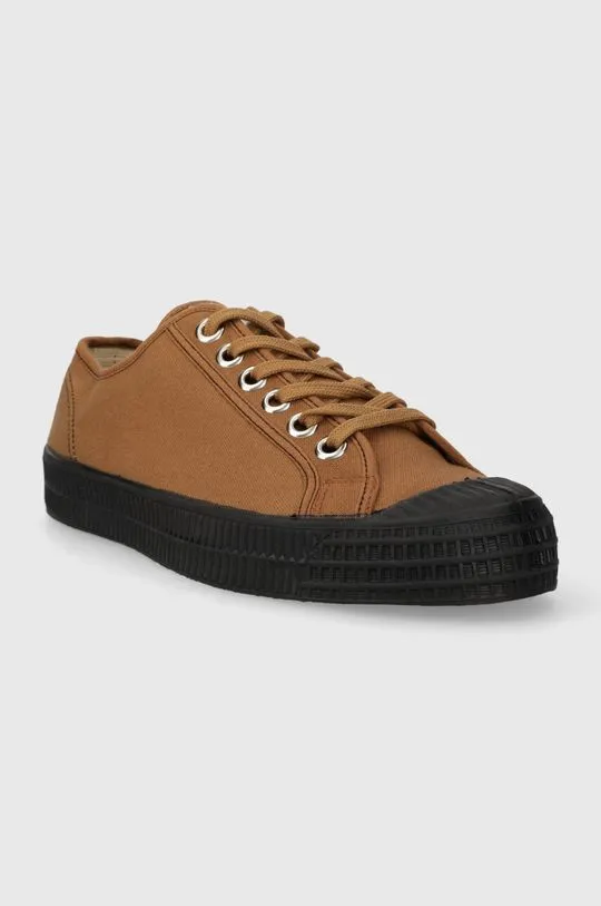 Novesta plimsolls men's brown color