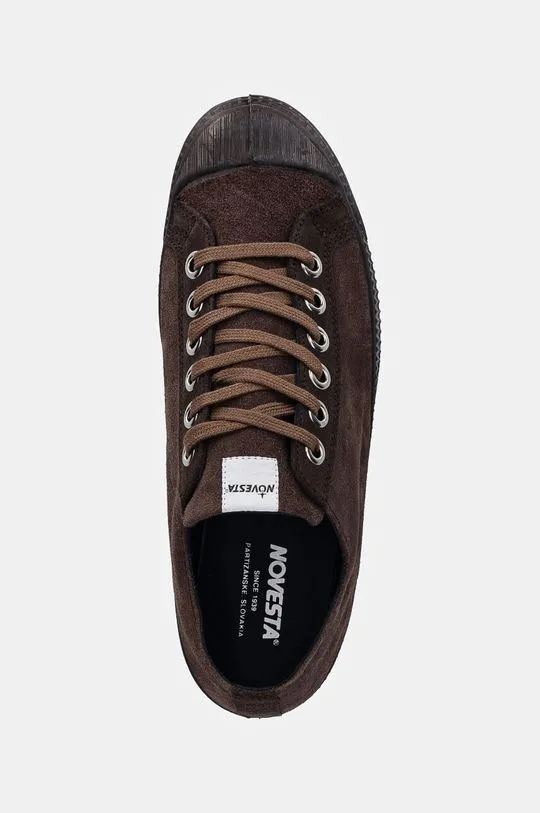 Novesta suede plimsolls STAR MASTER SUEDE brown color N354001-BRWMAR448