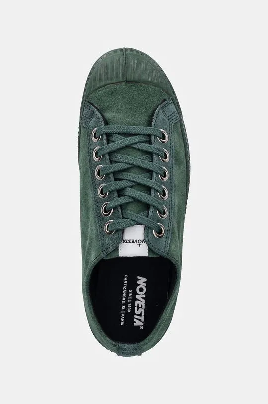 Novesta suede plimsolls STAR MASTER SUEDE green color N354001-BENVER514