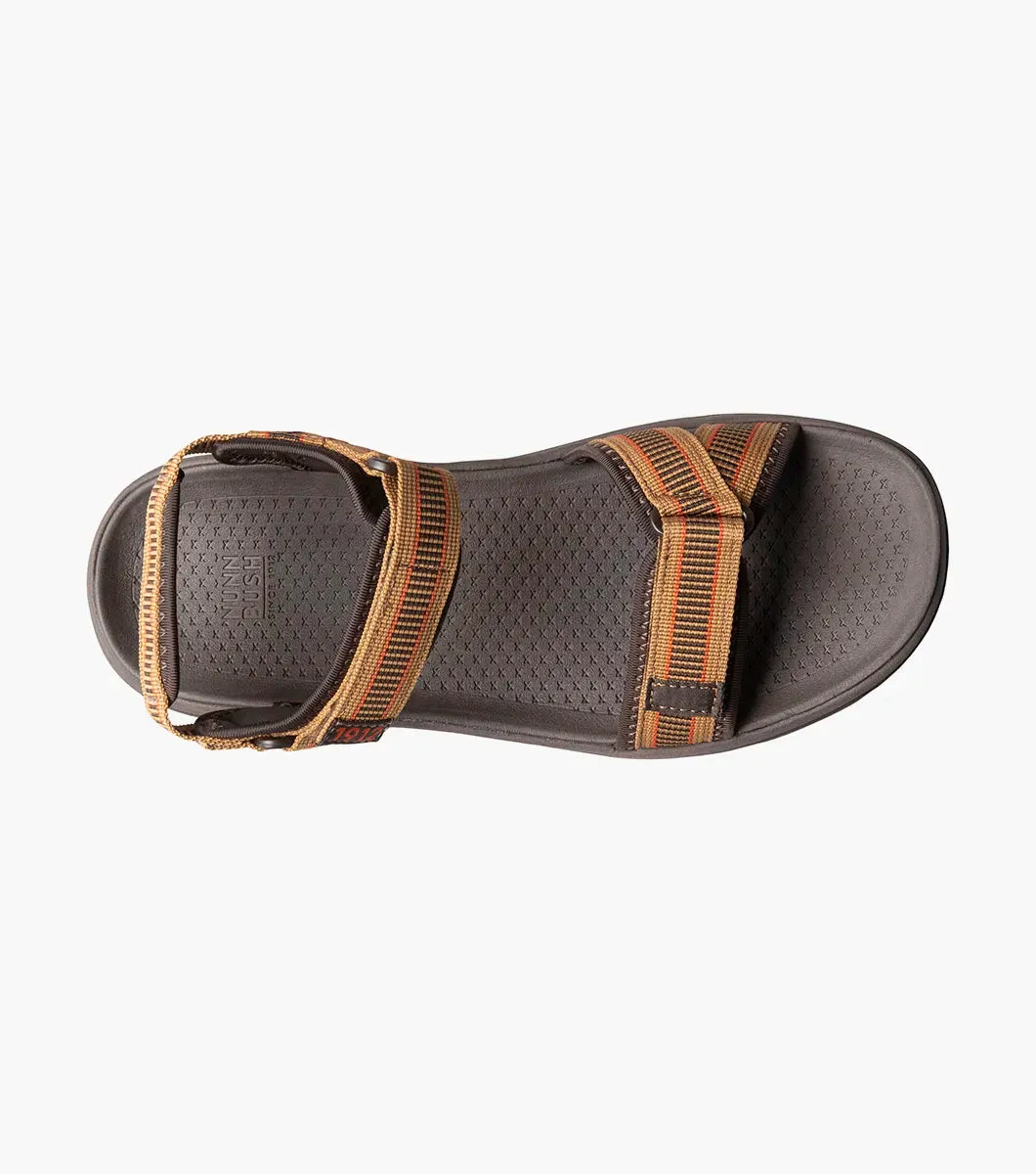 Nunn Bush Huck Sport Three Strap Sandal