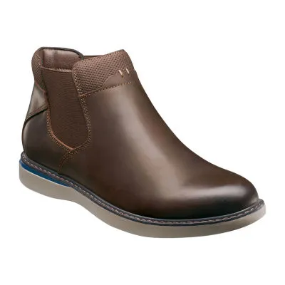 Nunn Bush Mens Bayridge Flat Heel Chelsea Boots