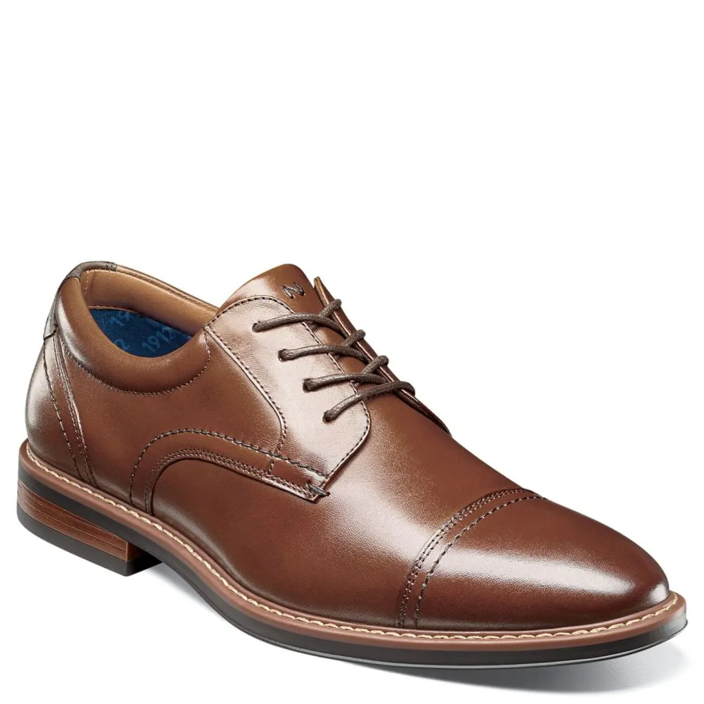 NUNN BUSH  MENS CENTRO FLEX CAP TOE OXFORD