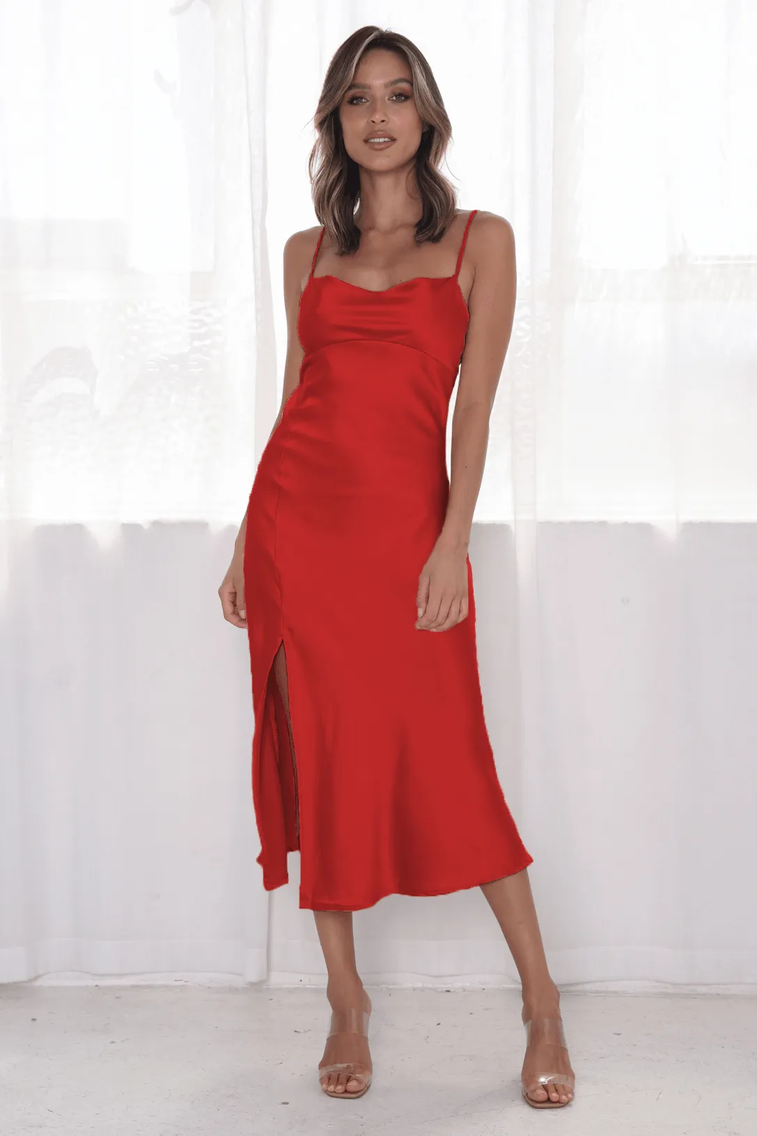 Odessa Dress - Red