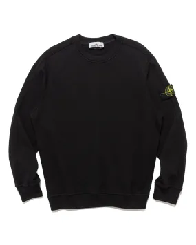 Old' Treatment Crewneck Sweatshirt Black