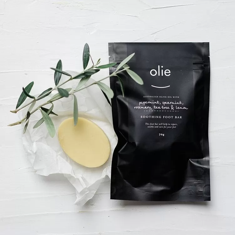 Olieve and Olie Organic Foot Bar