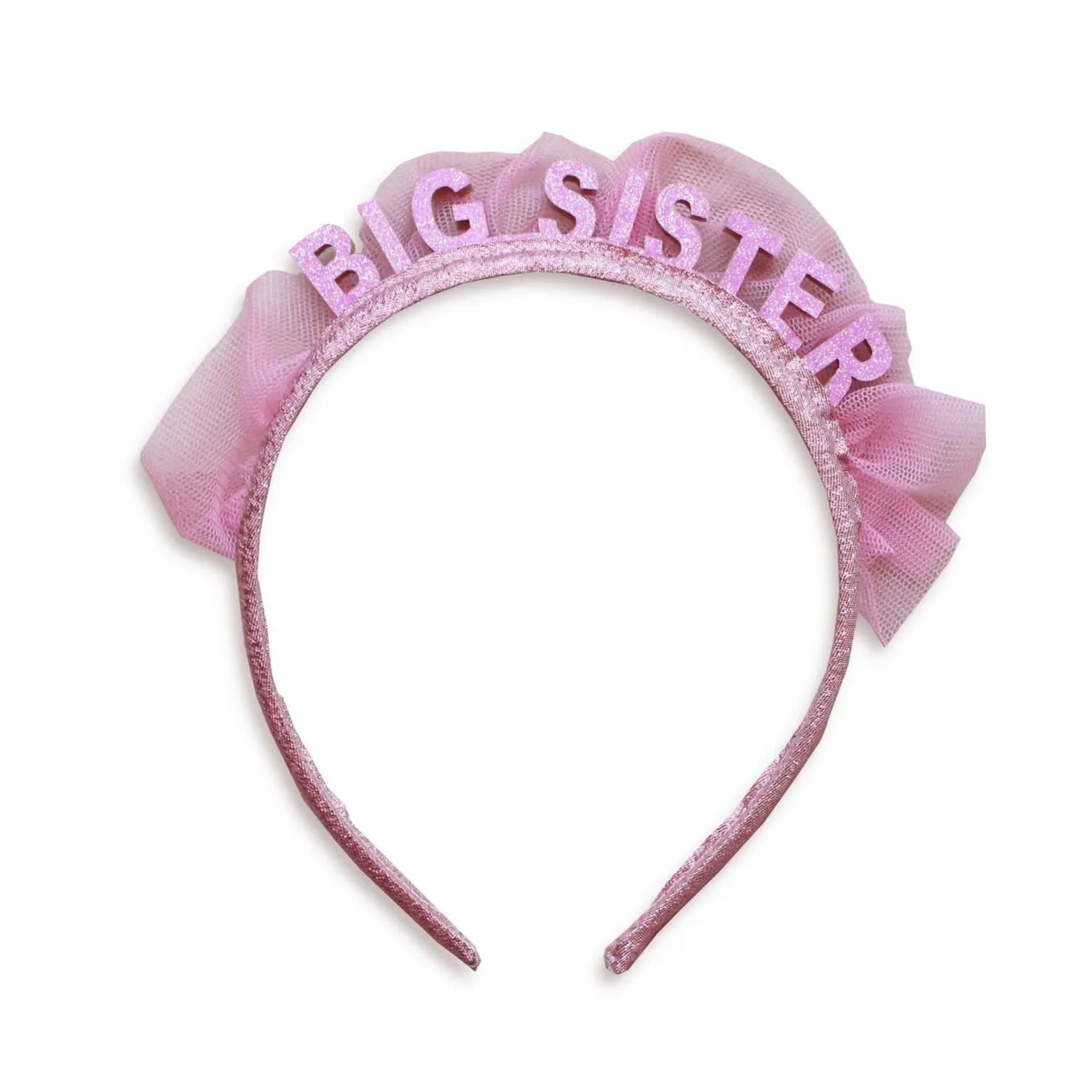 Pink Big Sister Headband