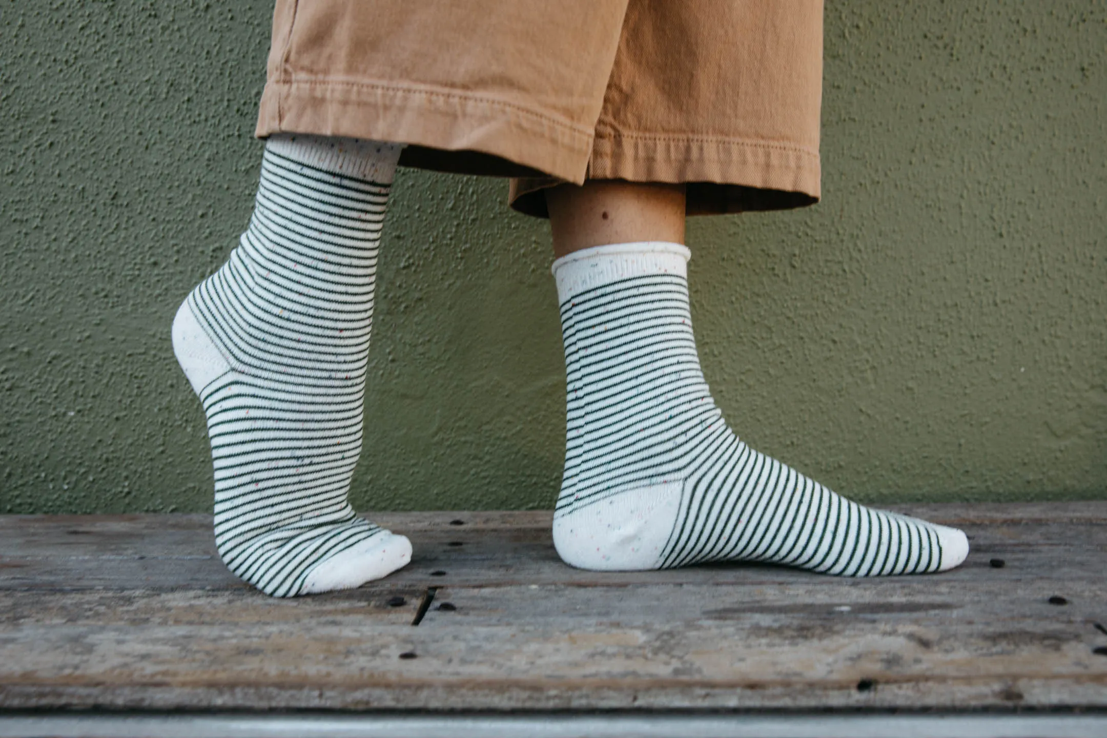 Roll-Top Ankle Sock