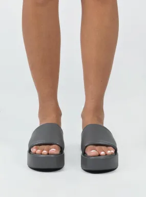 Satya Platform Sandals Slate