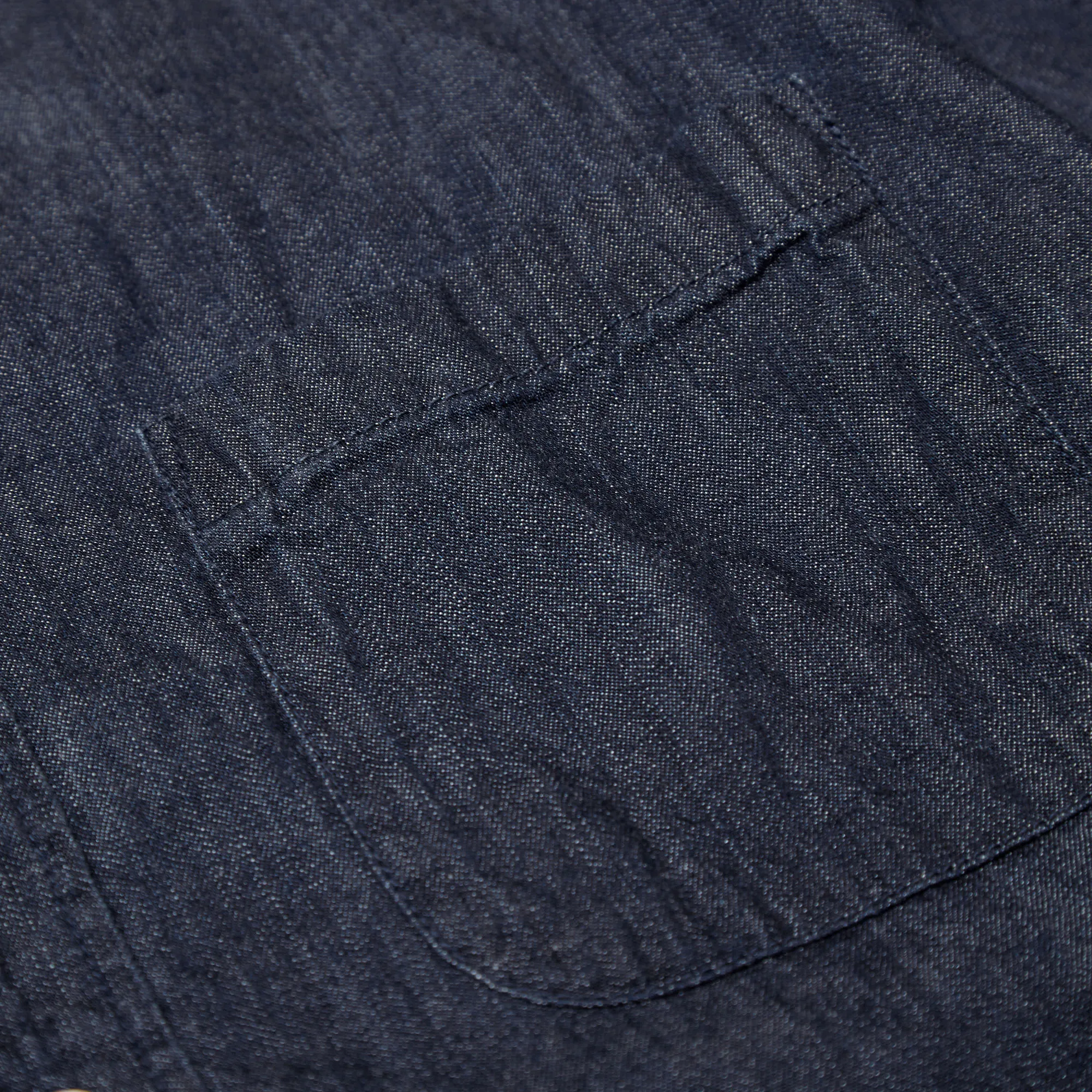 SOPHNET. Native Panel Denim ShirtIndigo