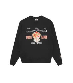 SPECIAL FLAVOUR CREWNECK - BLACK