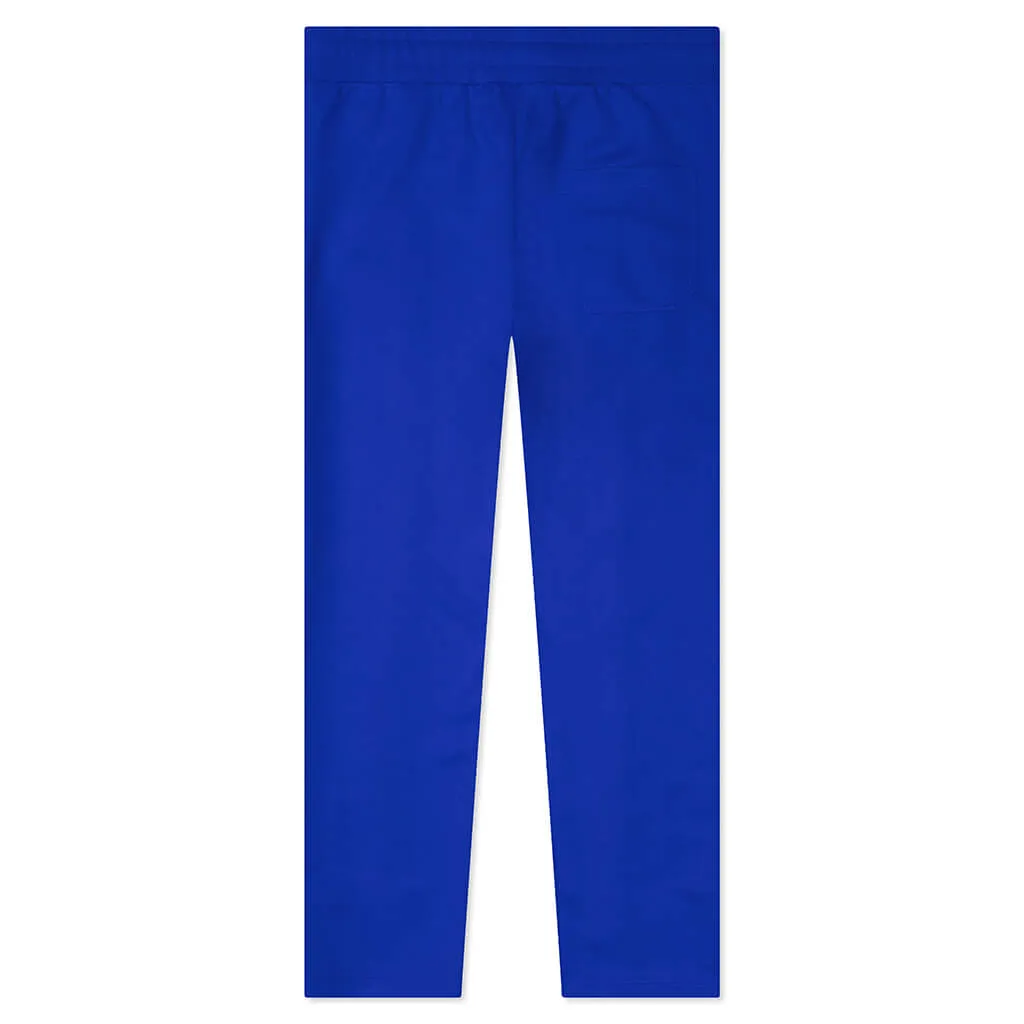 Star Wide Leg Jogging Pant - Bluette/White