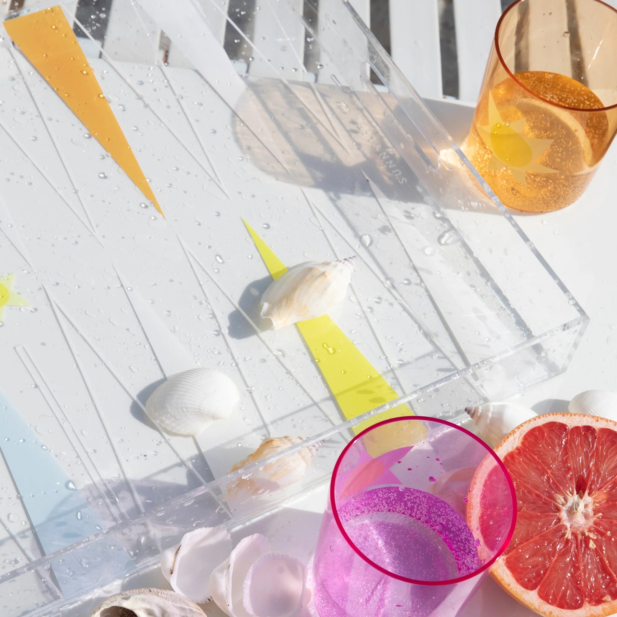 Sunnylife Poolside Highball Acrylic Tumblers