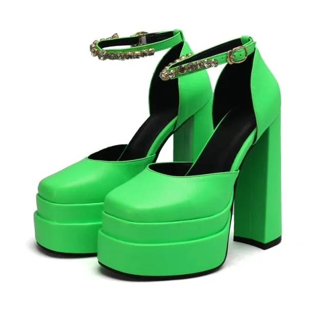 The Jasmine Platform Heel