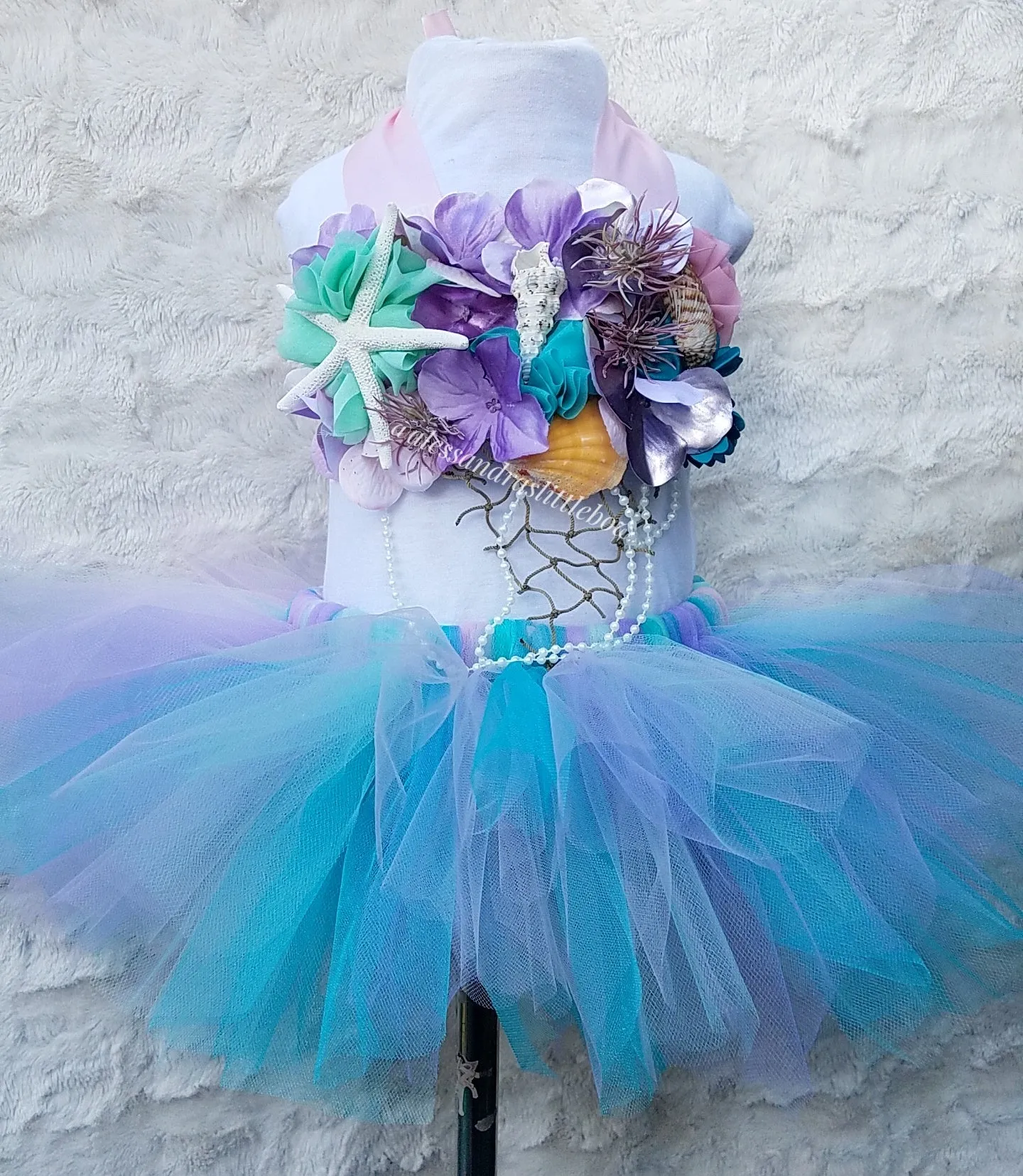 Under The Sea cake smash outfit