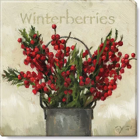 Winterberries Giclee Wall Art