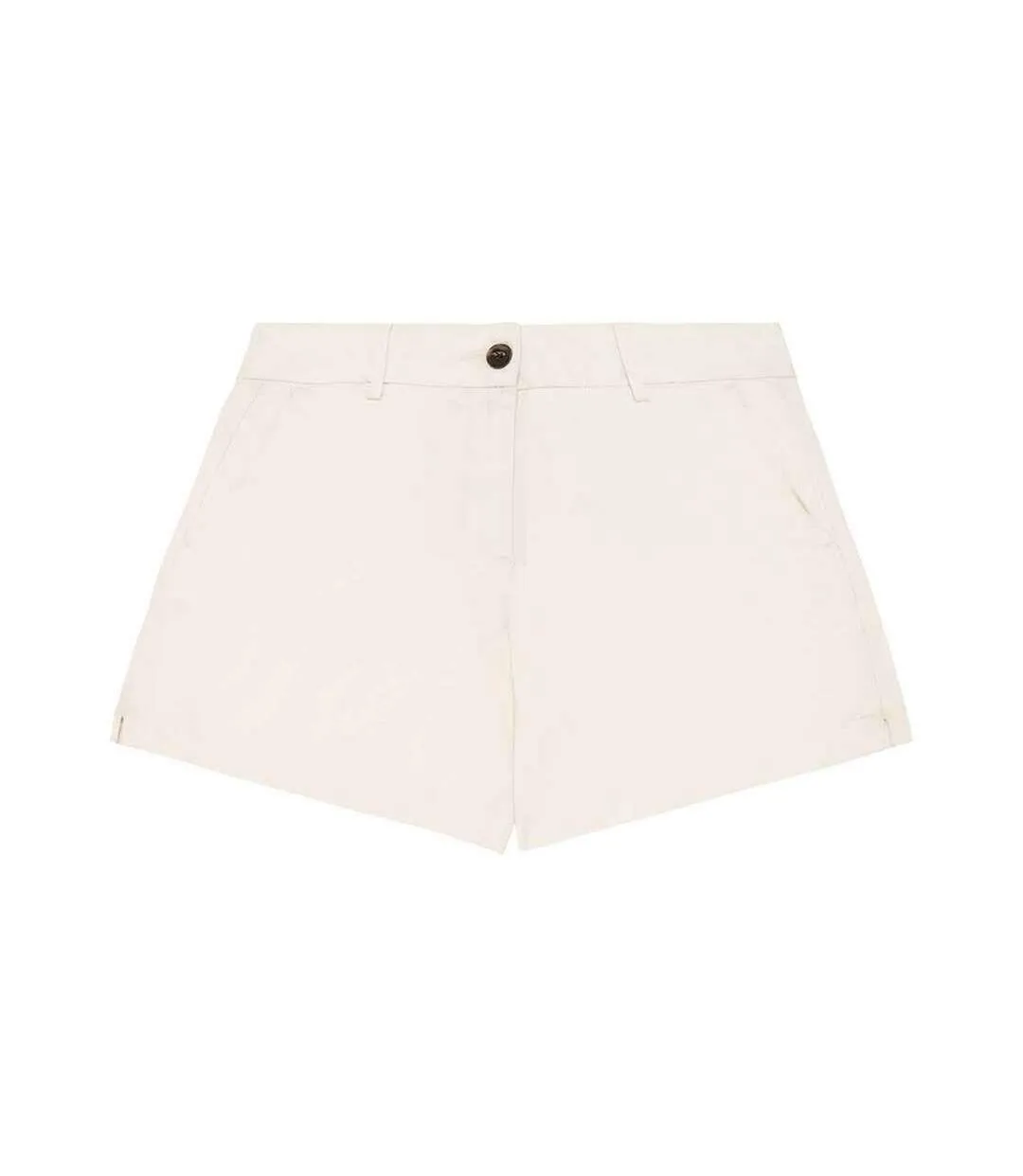 Womens/ladies casual shorts ivory Native Spirit