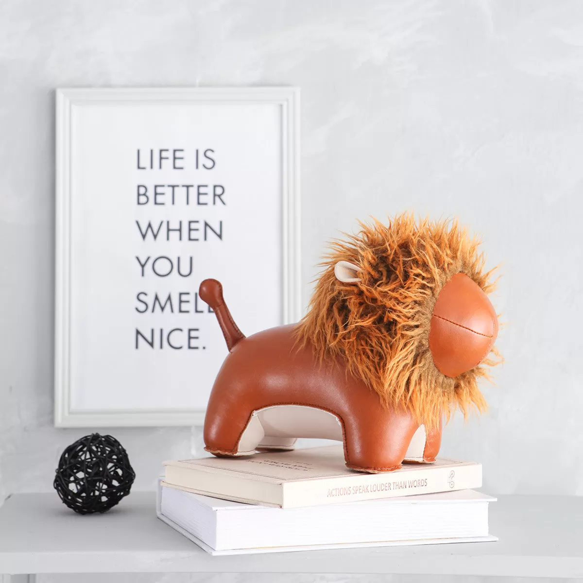 ZUNY Lion Bookend or Doorstop